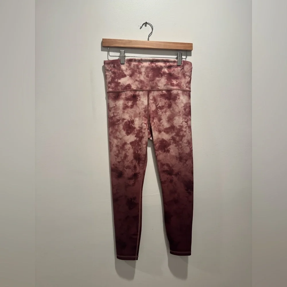 Athleta Elation Printed Tie-Dye 7/8 Tight Leggings